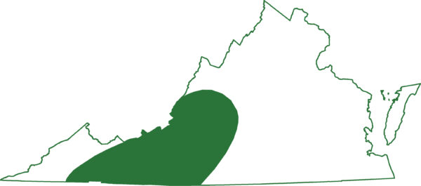 검은배도롱뇽 범위 지도